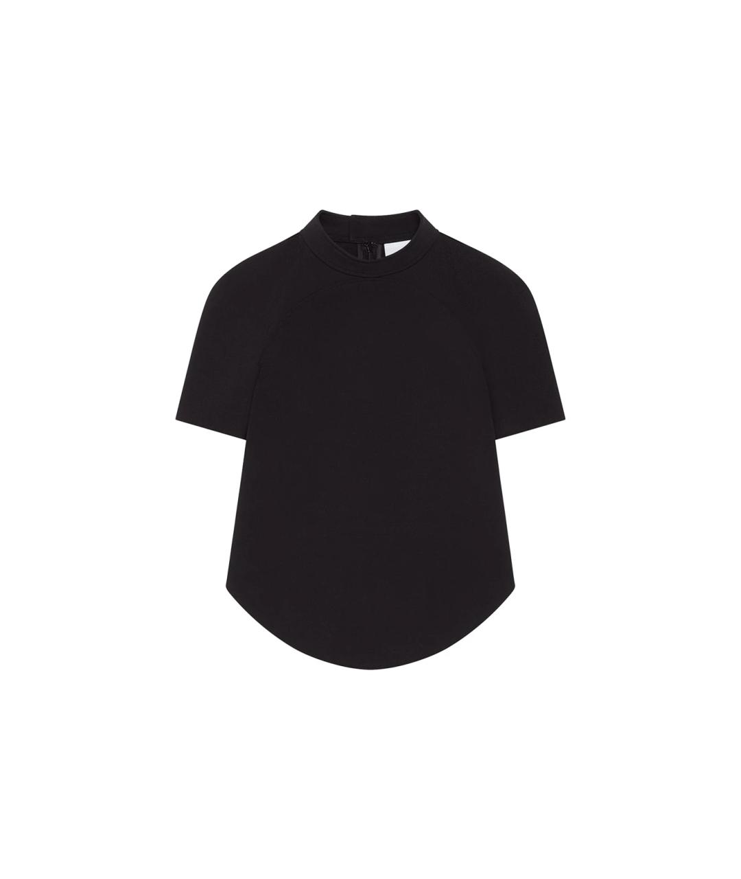 COURREGES Черная полиэстеровая блузы, фото 1