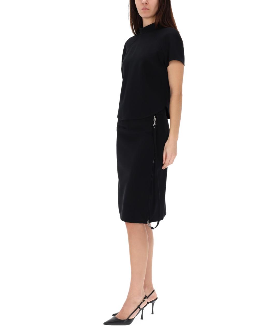 COURREGES Черная полиэстеровая блузы, фото 2