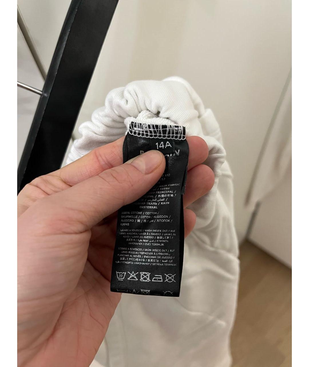 BALMAIN Белый хлопковый комплект, фото 5