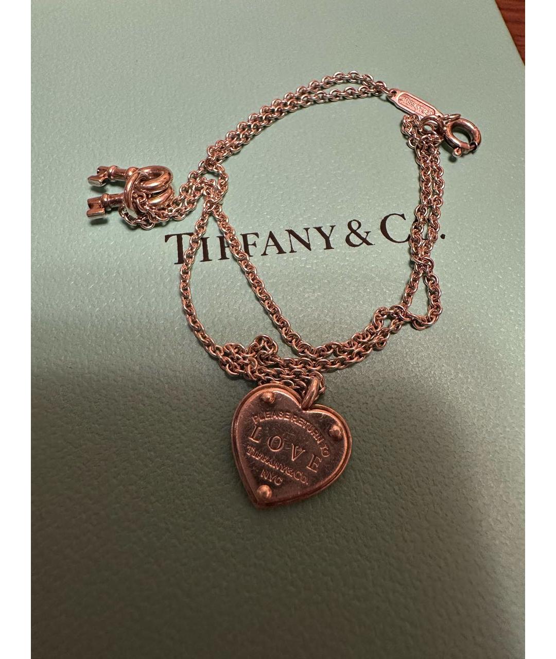 TIFFANY&CO Серебрянный серебряный браслет, фото 2