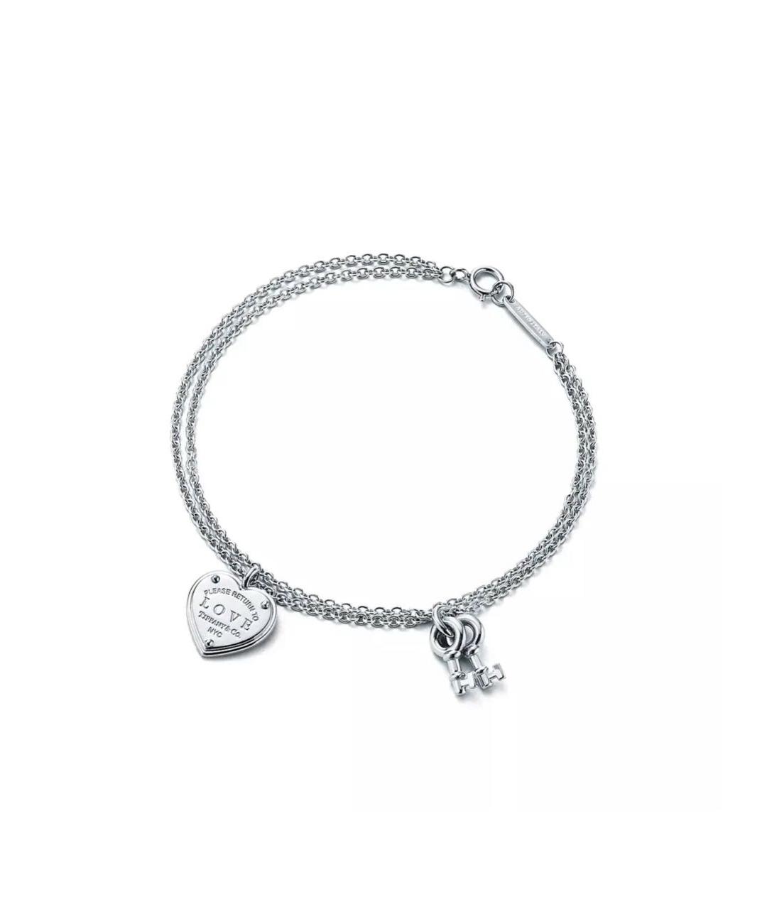 TIFFANY&CO Серебрянный серебряный браслет, фото 1