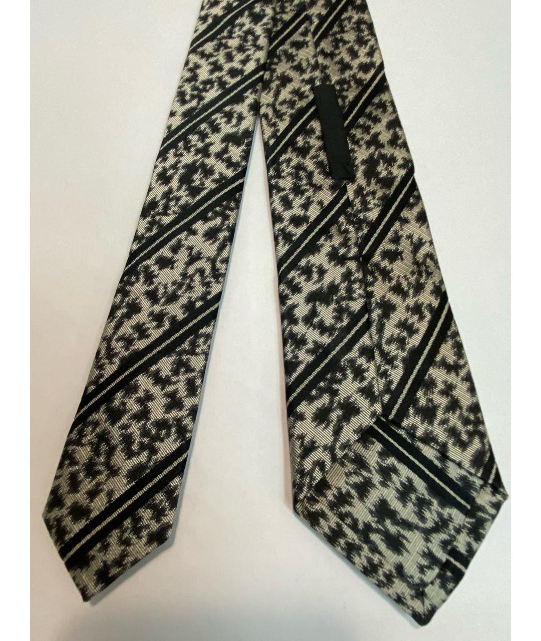 PRADA Белый шелковый галстук, фото 3