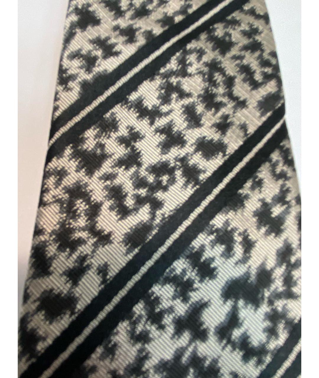 PRADA Белый шелковый галстук, фото 4