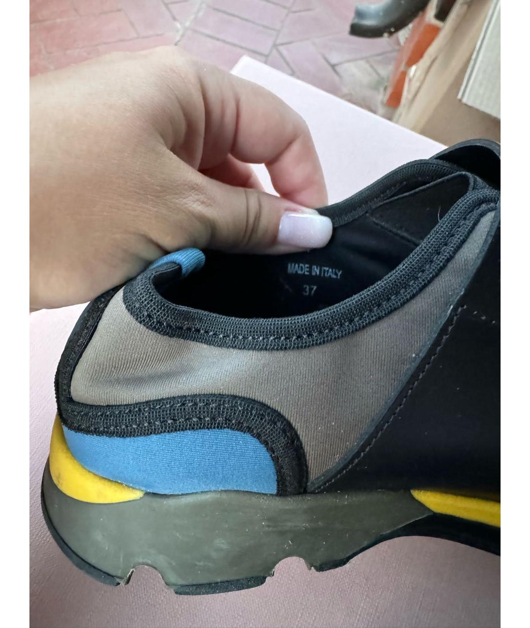 MARNI Мульти неопреновые кроссовки, фото 4