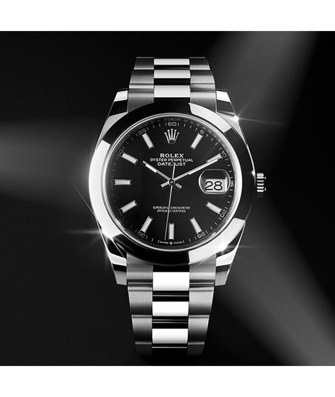 ROLEX Серебряные часы, фото 3