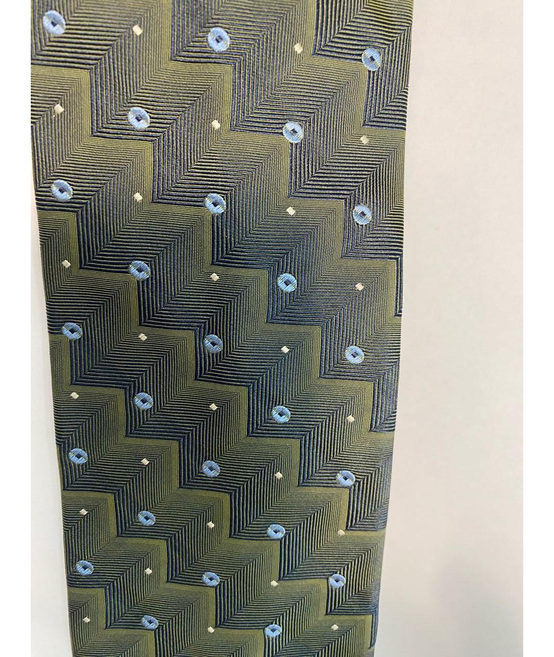 ZILLI Голубой тканевый галстук, фото 5