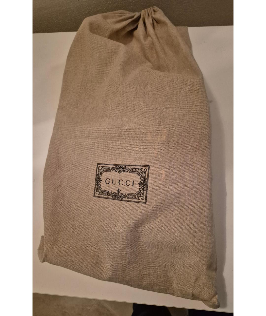 GUCCI Красная кожаная сумка с короткими ручками, фото 4