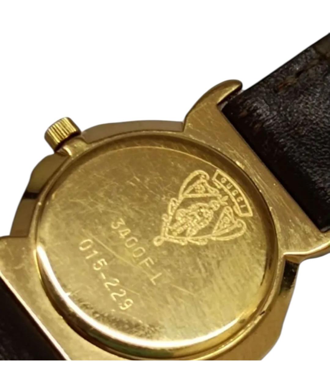 GUCCI Золотые позолоченные часы, фото 5