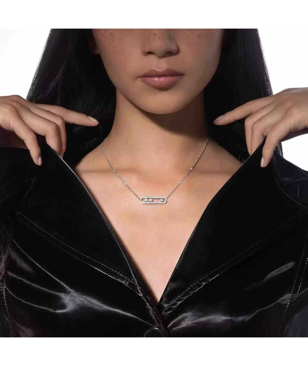 MESSIKA Серебряная подвеска из белого золота, фото 7