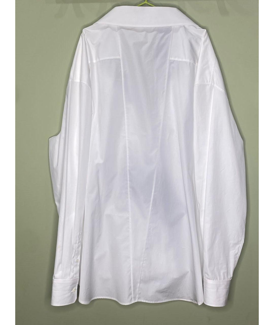 PRADA Белая хлопковая рубашка, фото 3