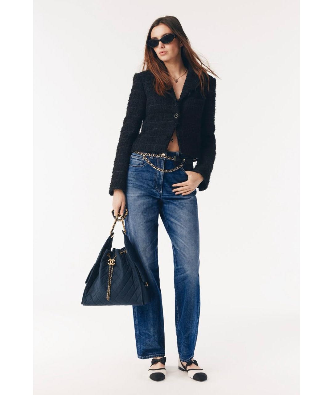 CHANEL Прямые джинсы, фото 4