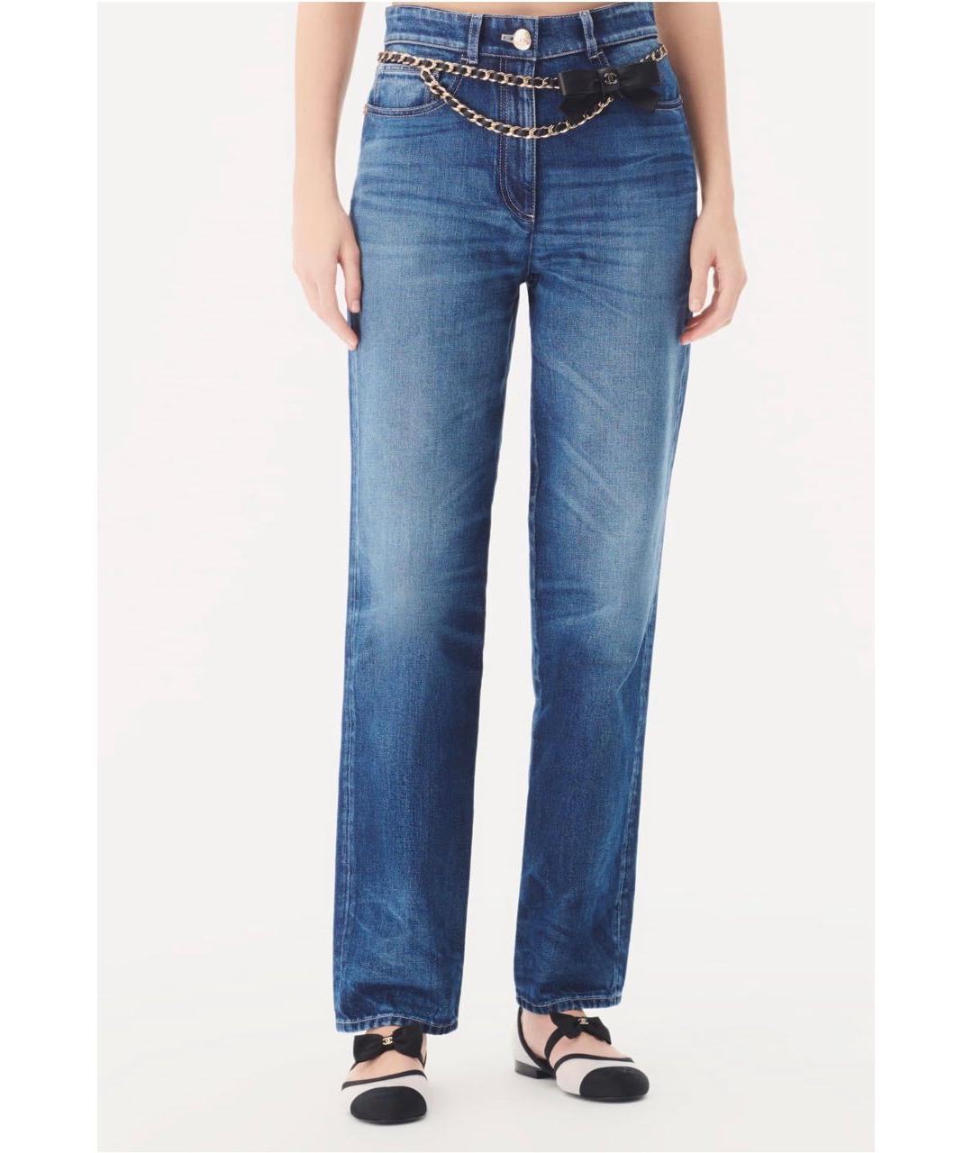 CHANEL Прямые джинсы, фото 3