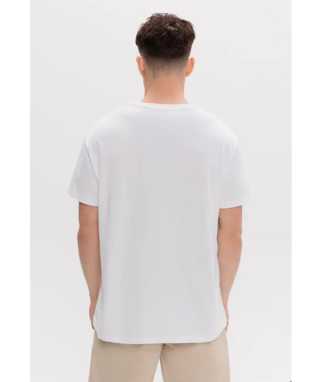 POLO RALPH LAUREN Белая хлопковая футболка, фото 4