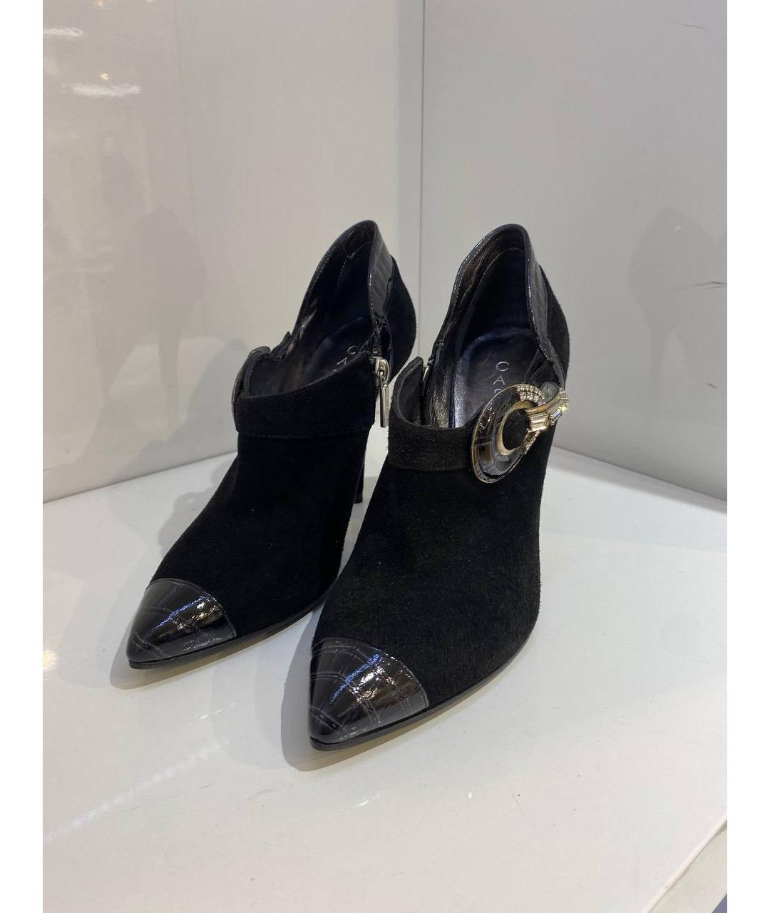 CASADEI Черные кожаные ботинки, фото 2