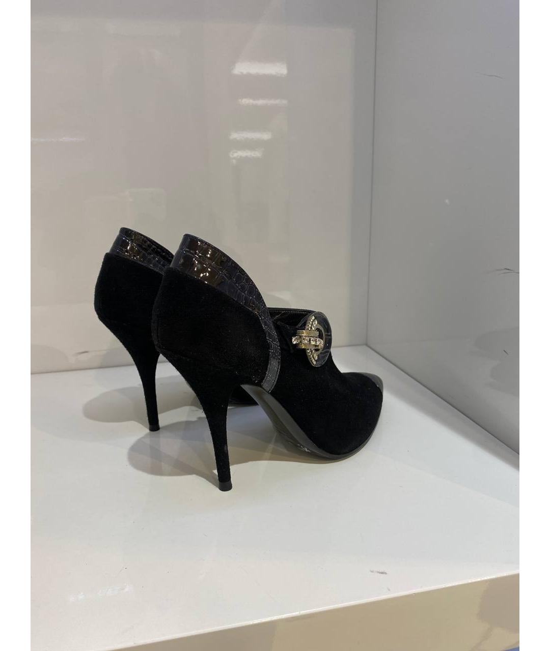 CASADEI Черные кожаные ботинки, фото 3