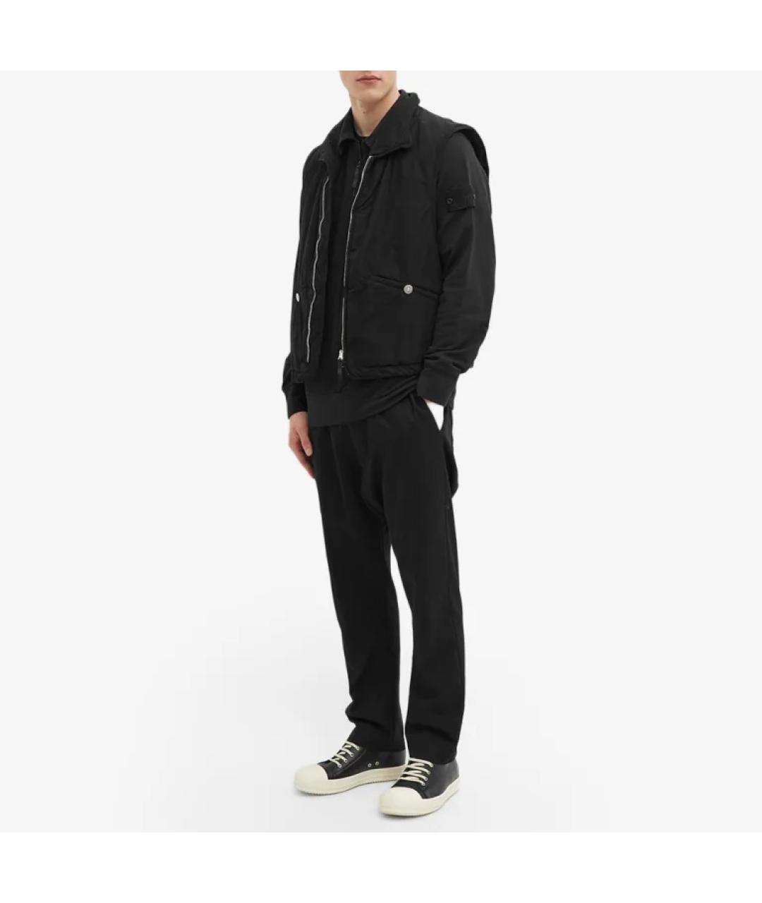 STONE ISLAND Черная куртка, фото 3