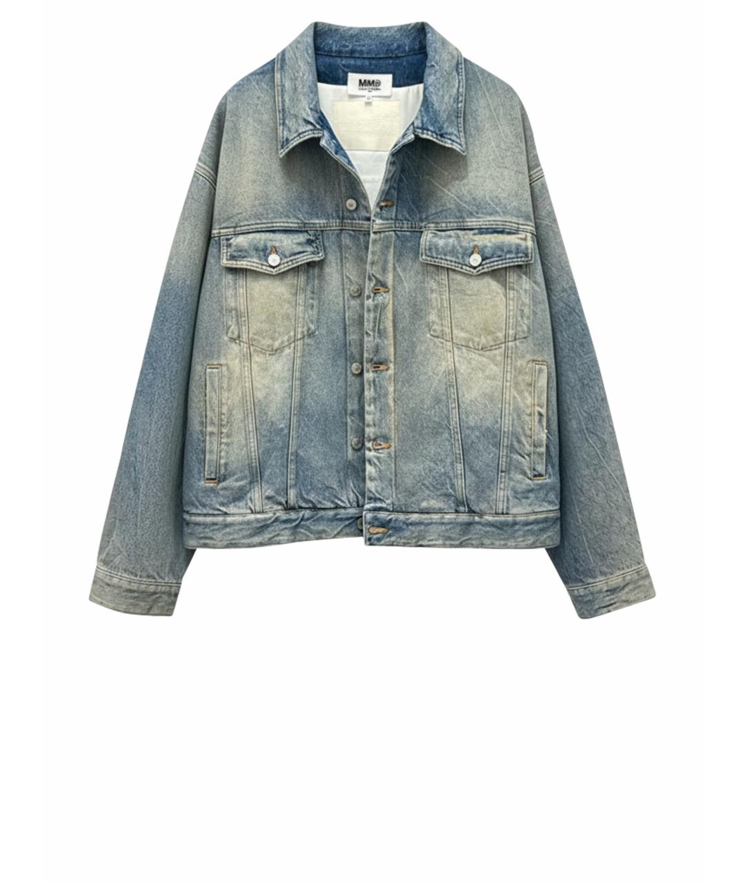 MAISON MARGIELA Синяя деним куртка, фото 1