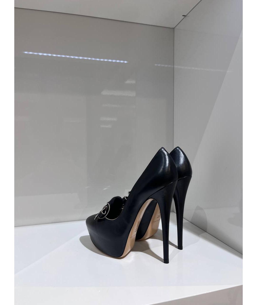 CASADEI Черные кожаные туфли, фото 3