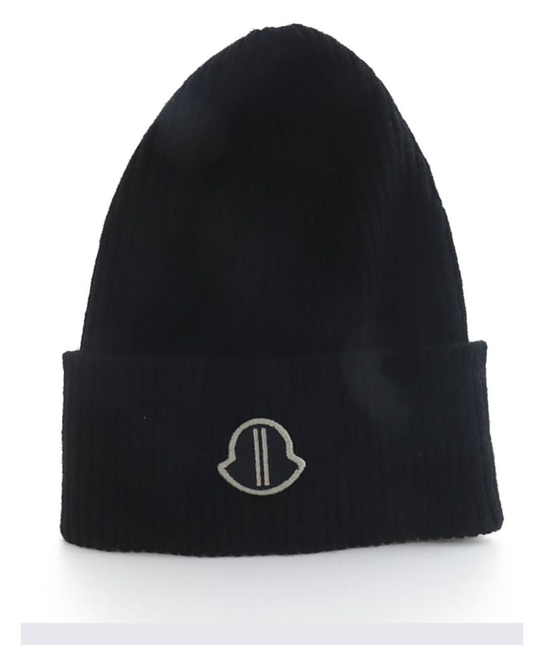 RICK OWENS Черная шерстяная шапка, фото 6