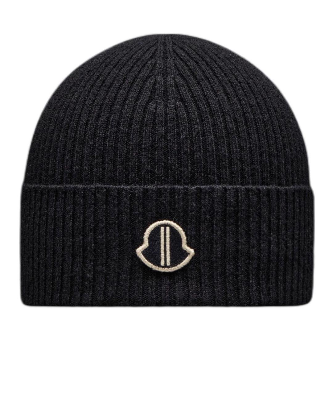 RICK OWENS Черная шерстяная шапка, фото 1