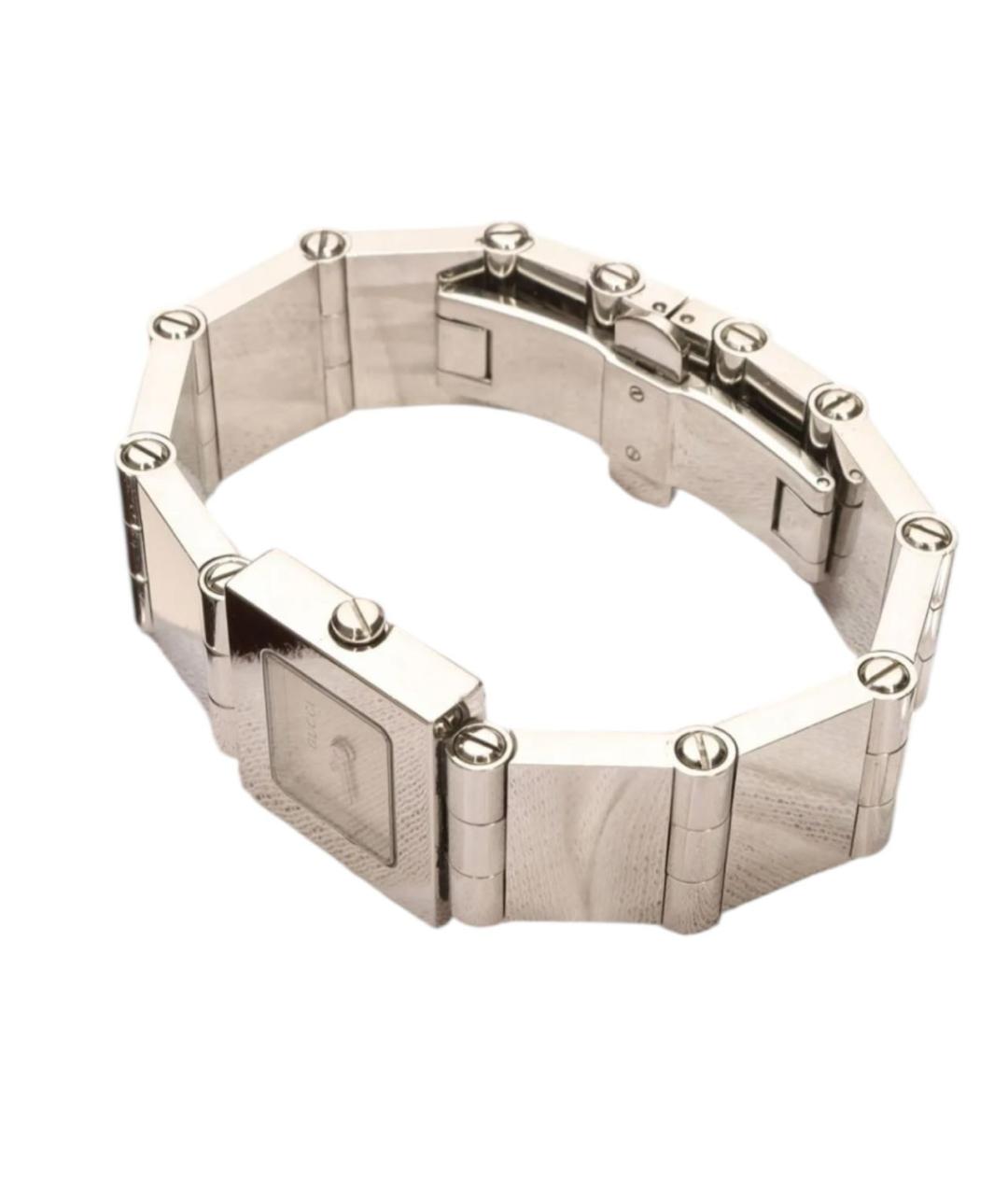 GUCCI Серебряные часы, фото 3