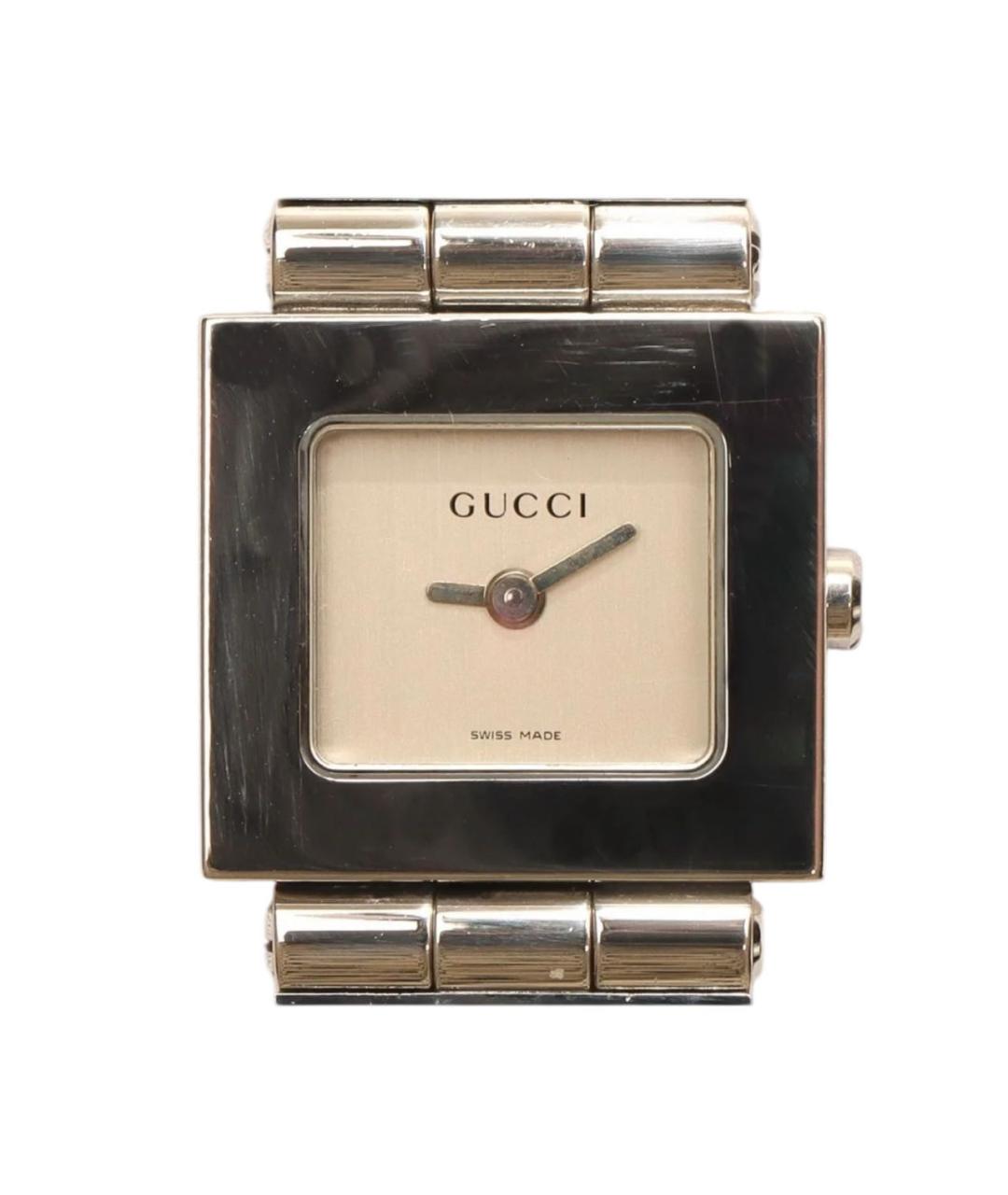 GUCCI Серебряные часы, фото 7