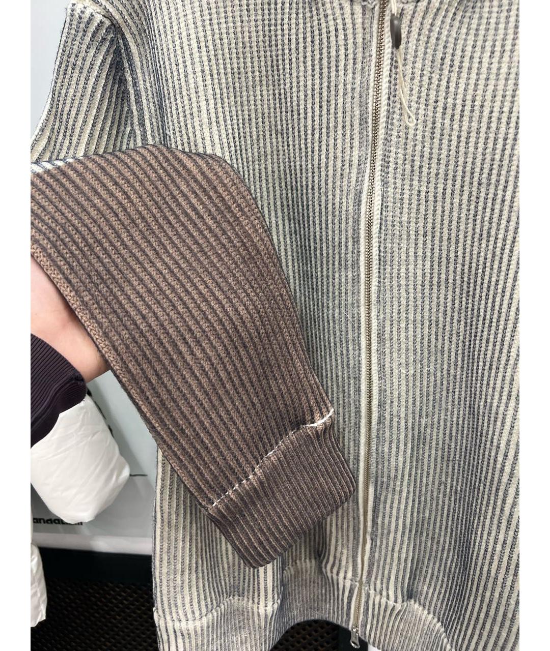 MAISON MARGIELA Бежевый хлопковый джемпер / свитер, фото 4