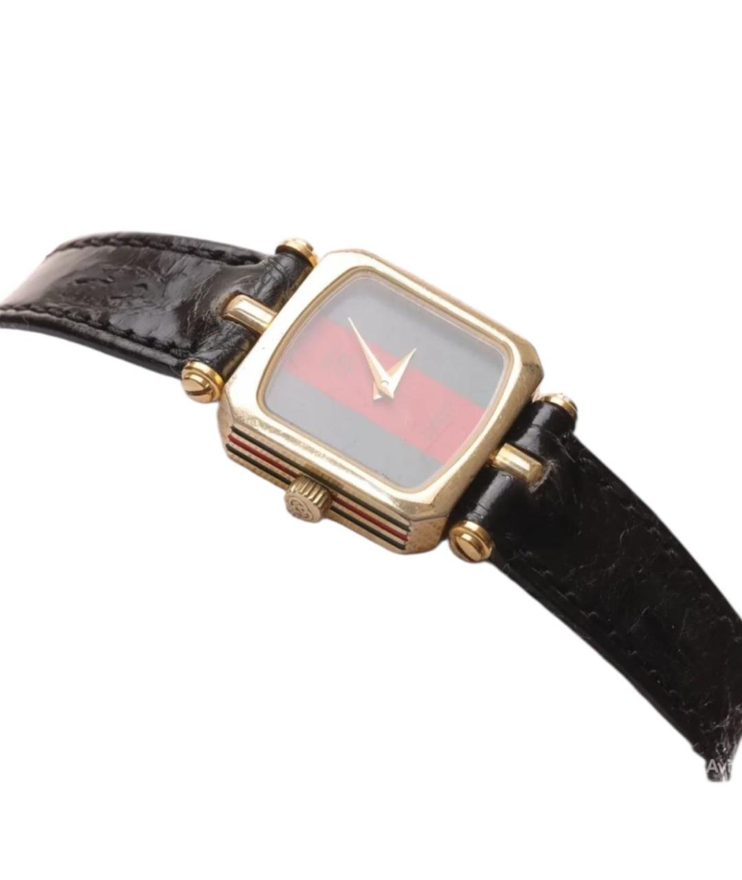 GUCCI Золотые позолоченные часы, фото 3