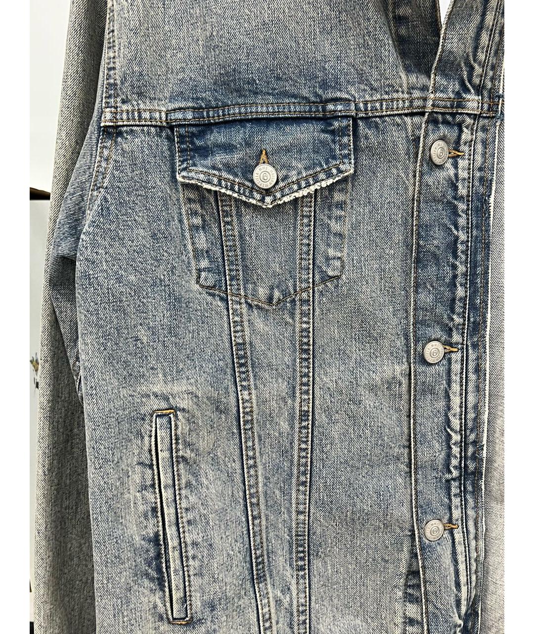 MAISON MARGIELA Синяя деним куртка, фото 2