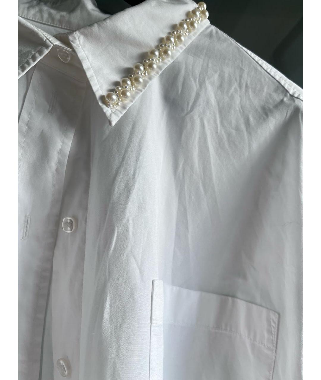 SIMONE ROCHA Белая хлопковая рубашка, фото 2