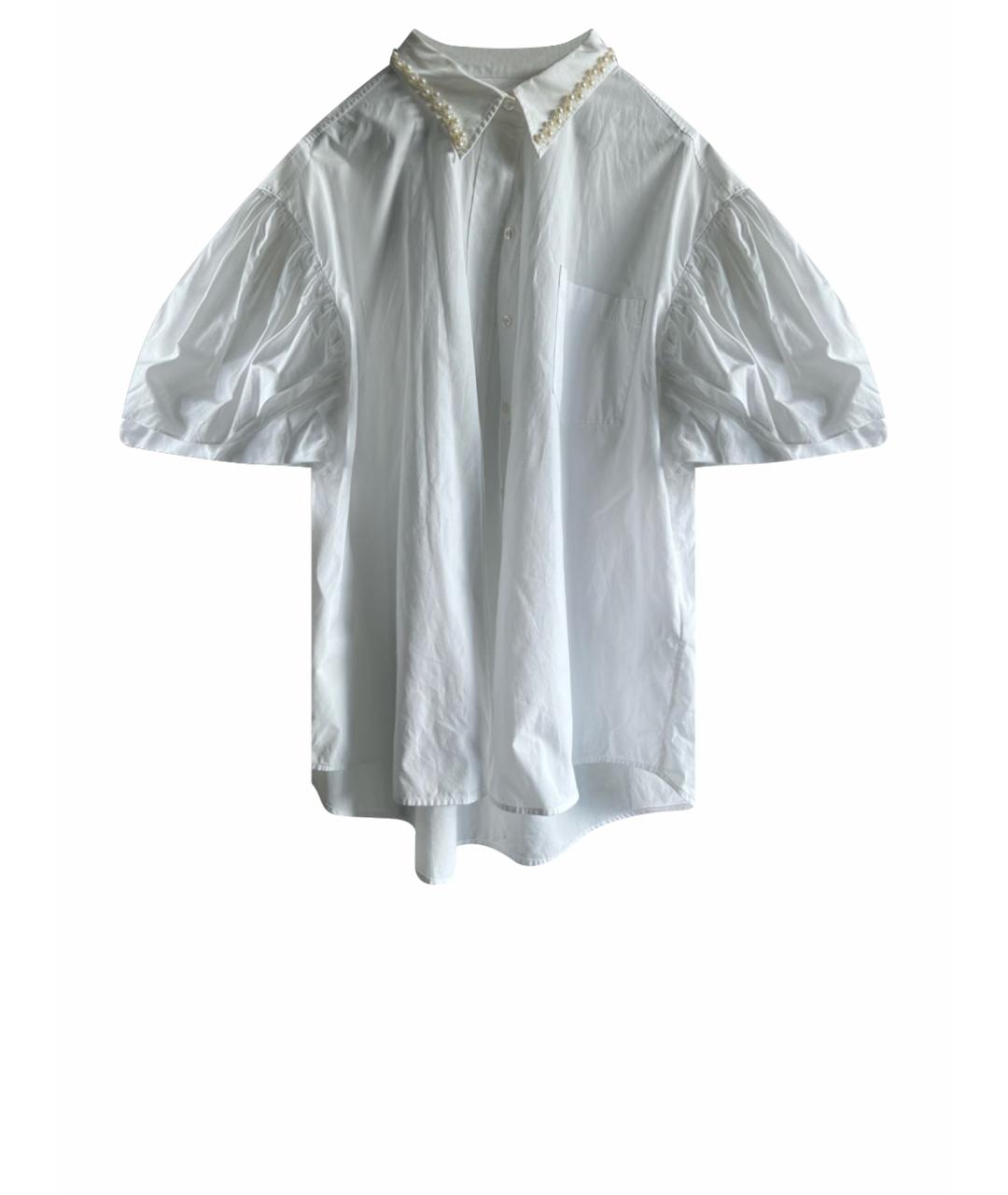 SIMONE ROCHA Белая хлопковая рубашка, фото 1