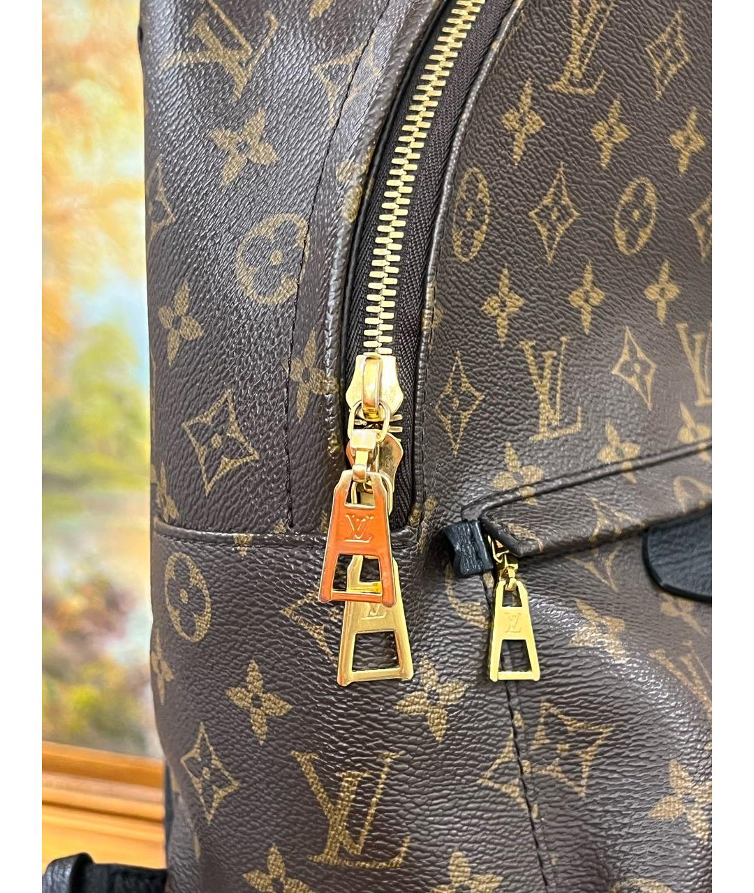 LOUIS VUITTON Коричневый рюкзак, фото 5