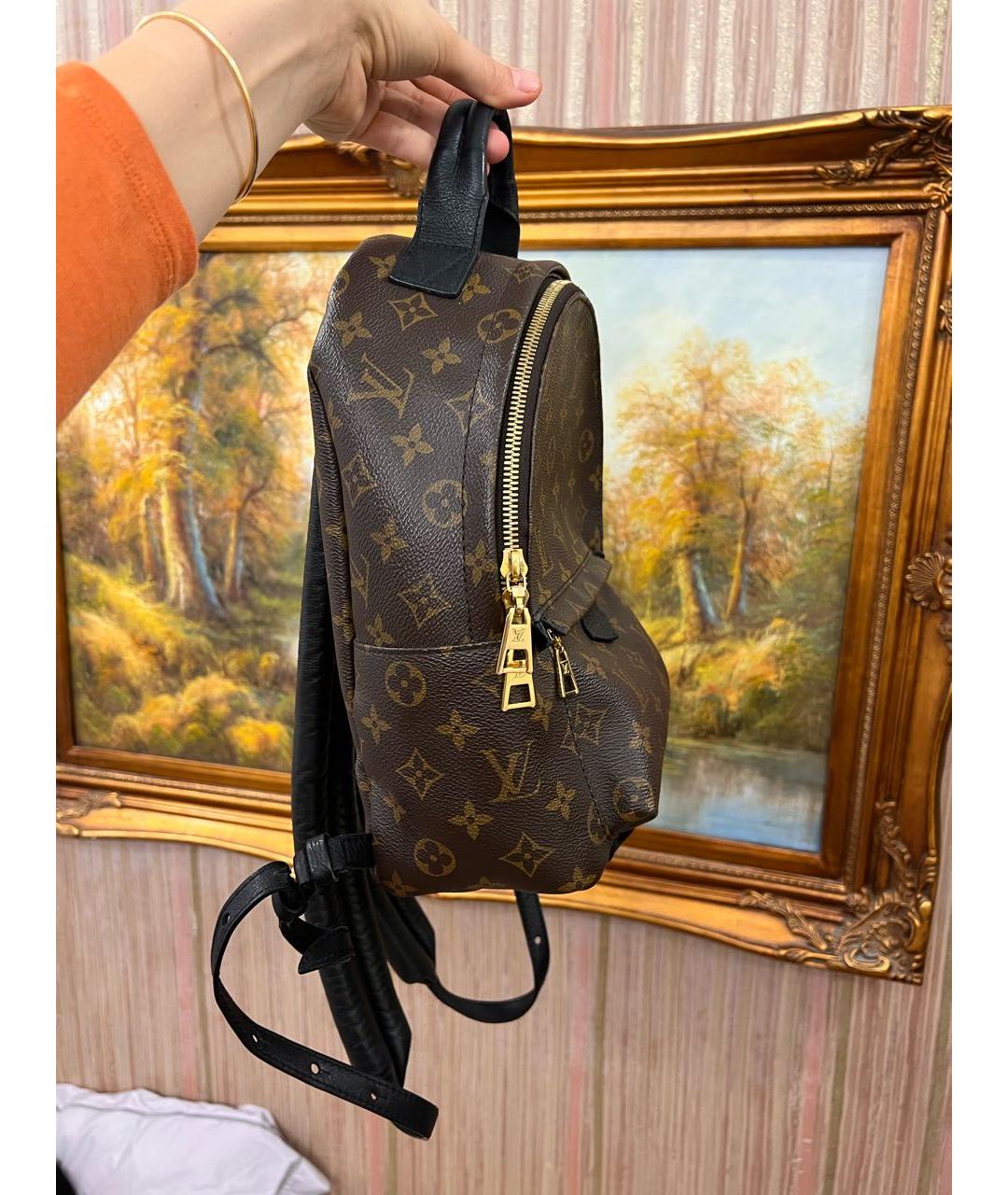 LOUIS VUITTON Коричневый рюкзак, фото 2