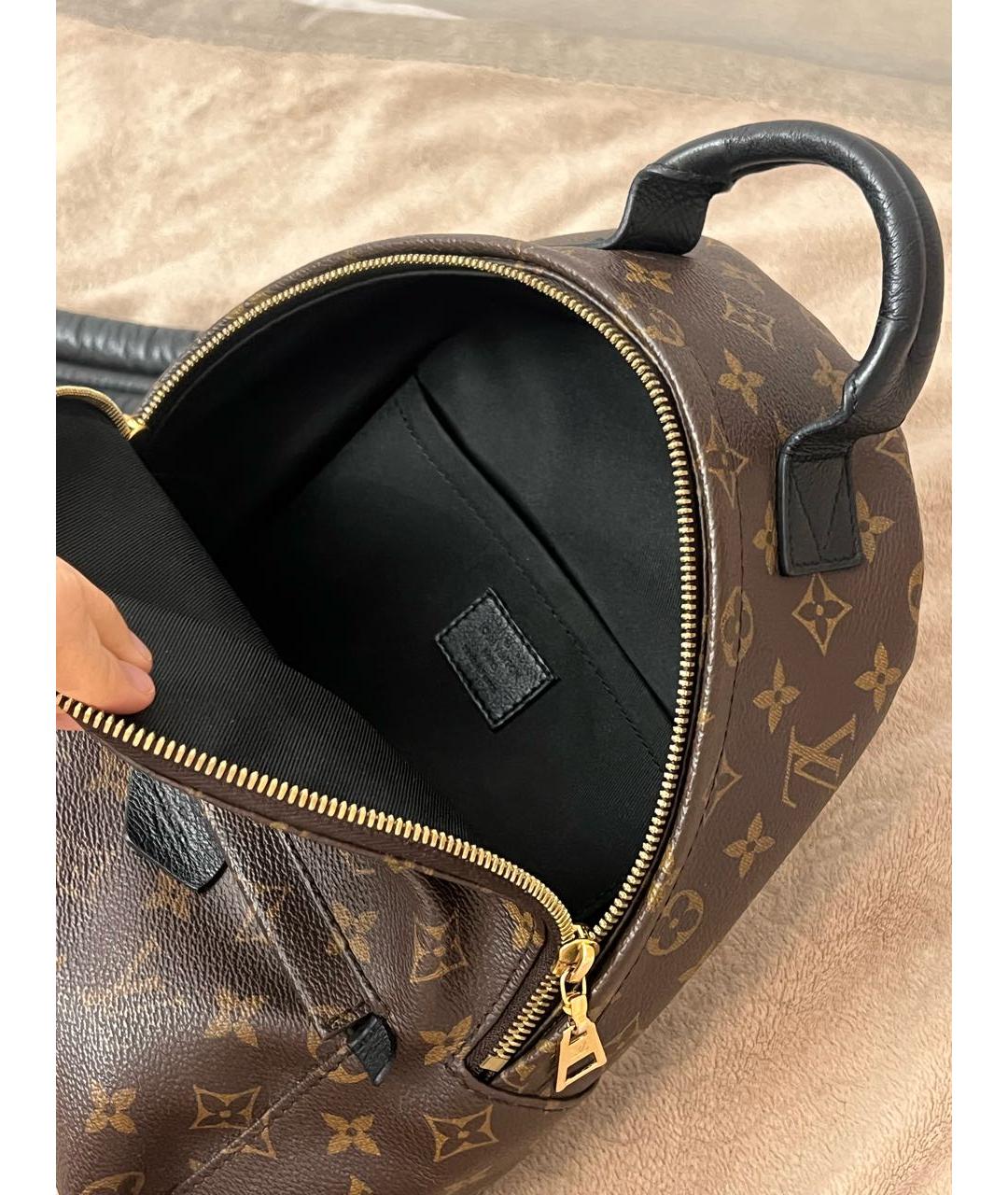 LOUIS VUITTON Коричневый рюкзак, фото 4