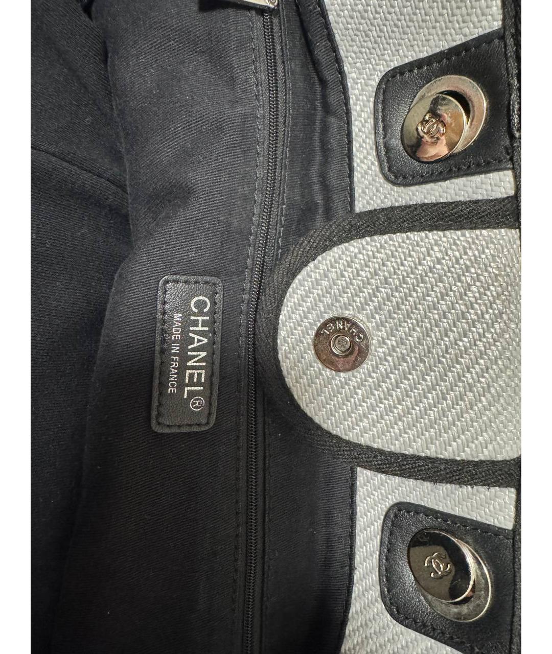 CHANEL Белая сумка тоут, фото 7