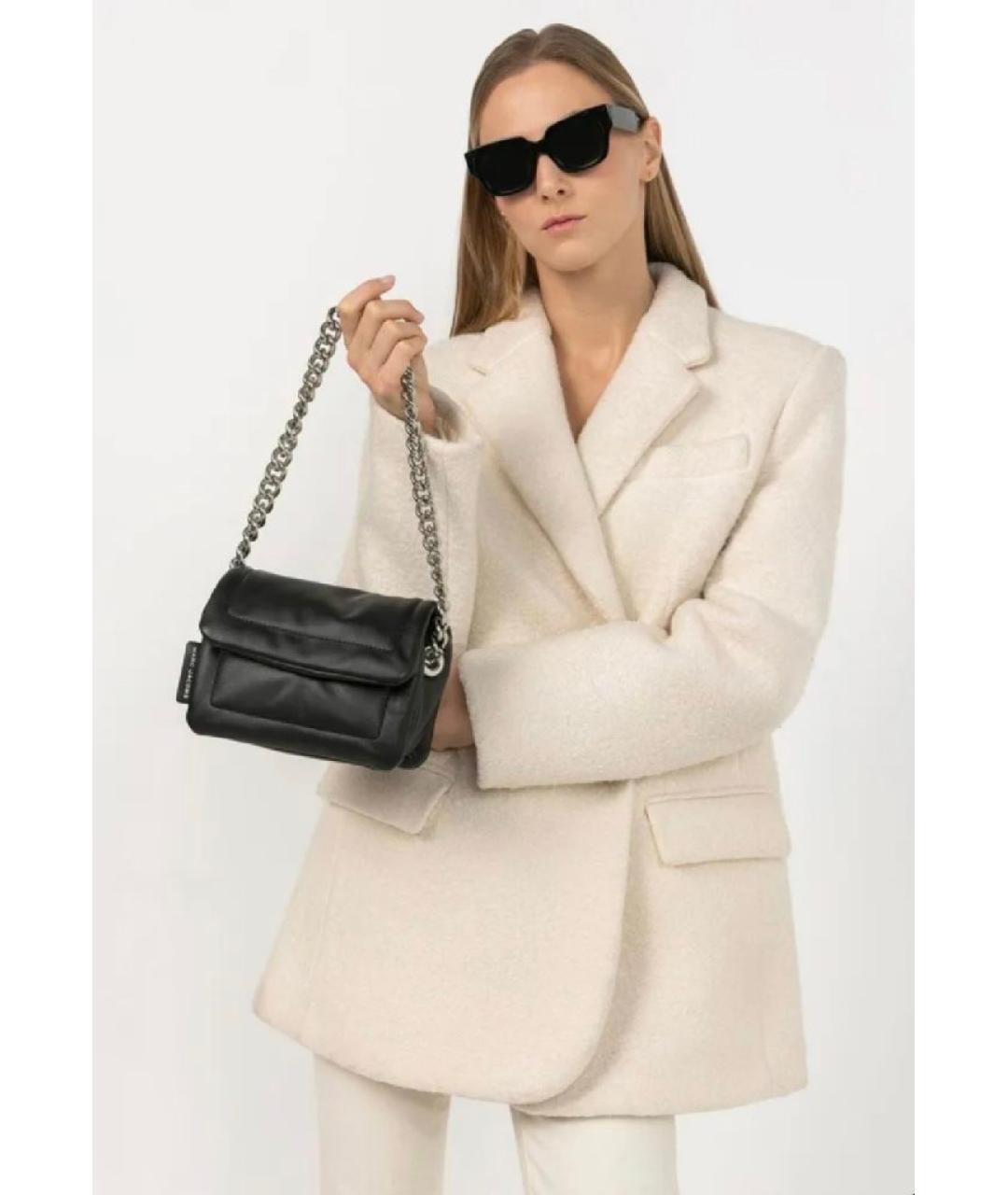 MARC JACOBS Черная кожаная сумка через плечо, фото 3