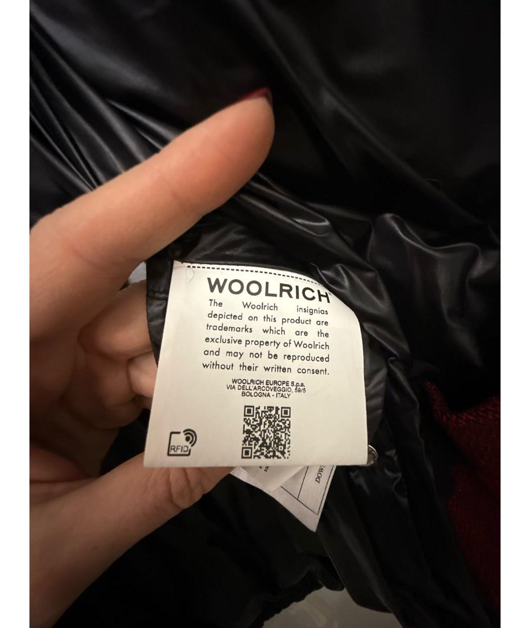 WOOLRICH Черный пуховик, фото 5