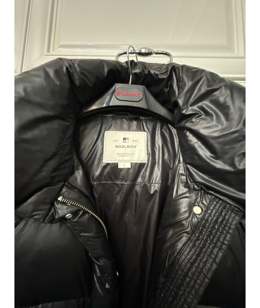 WOOLRICH Черный пуховик, фото 3
