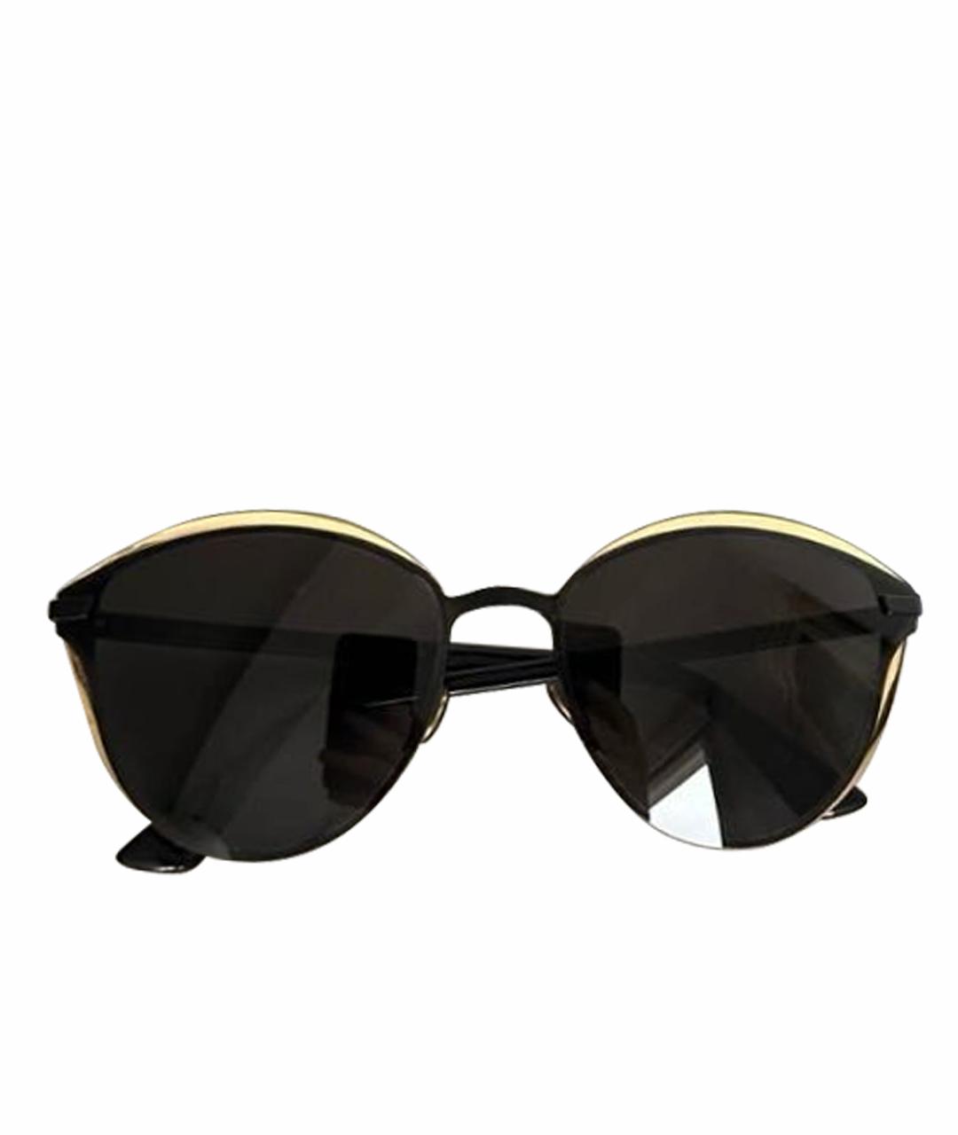 CHRISTIAN DIOR Коричневые металлические солнцезащитные очки, фото 1