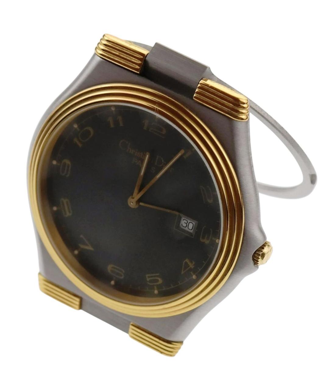 CHRISTIAN DIOR Позолоченные часы, фото 4