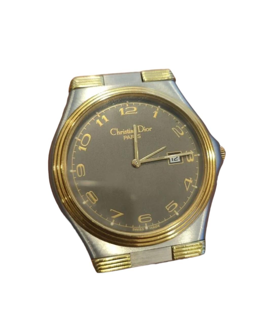CHRISTIAN DIOR Позолоченные часы, фото 1