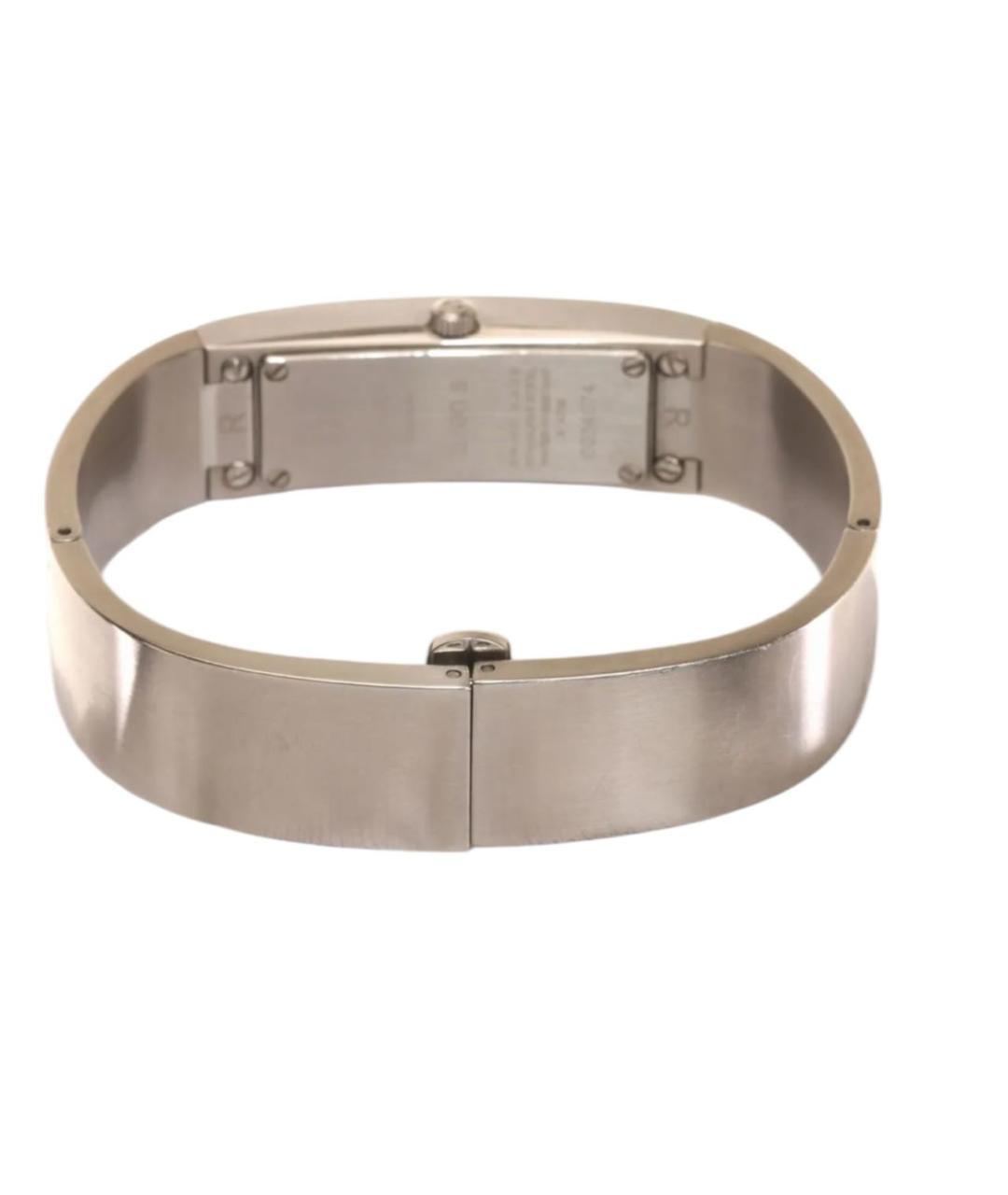 GUCCI Серебряные стальные часы, фото 4