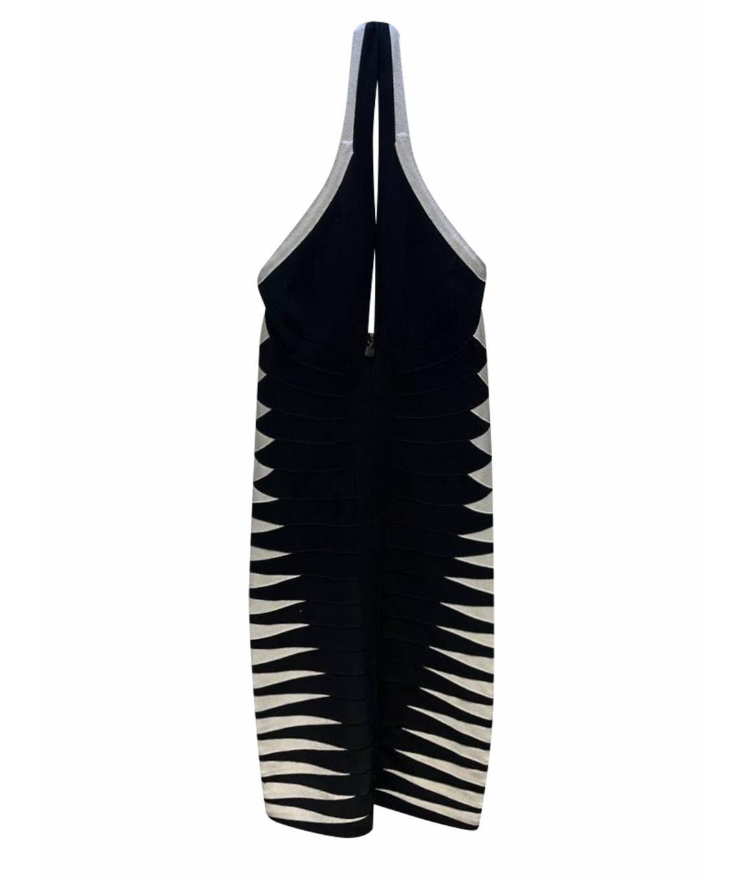 HERVE LEGER Черное платье, фото 1