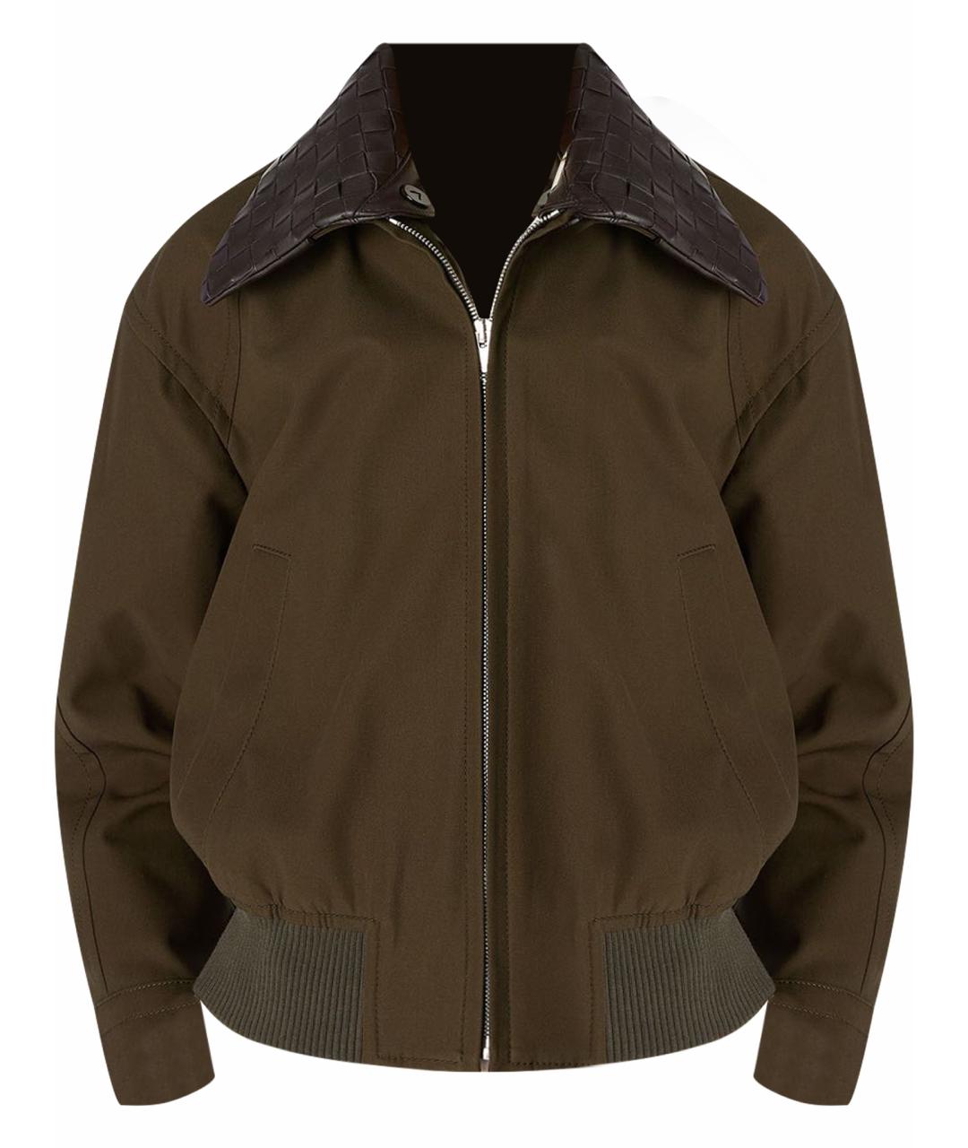 BOTTEGA VENETA Хаки куртка, фото 1
