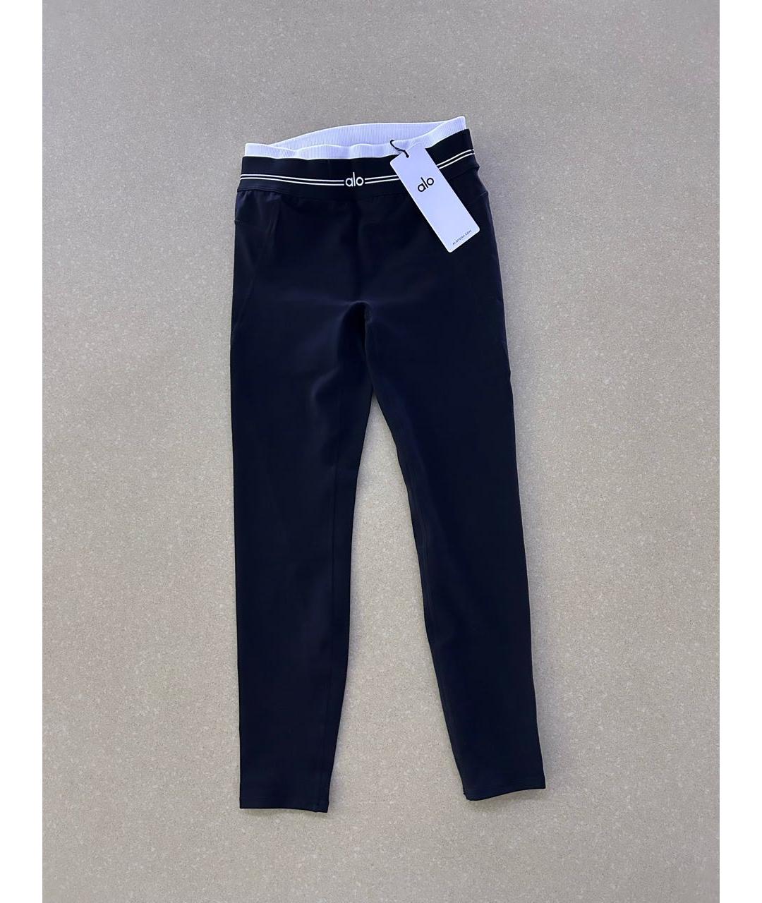 ALO YOGA Черный хлопковый спортивные костюмы, фото 2