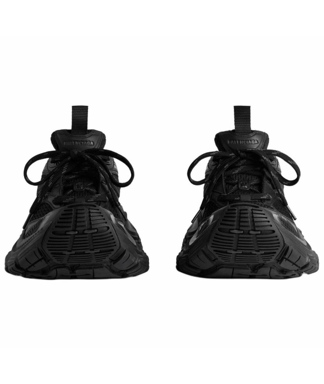 BALENCIAGA Черные текстильные кроссовки, фото 3