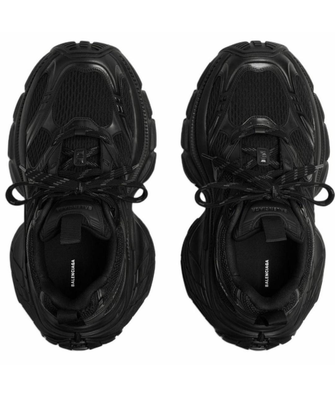 BALENCIAGA Черные текстильные кроссовки, фото 2