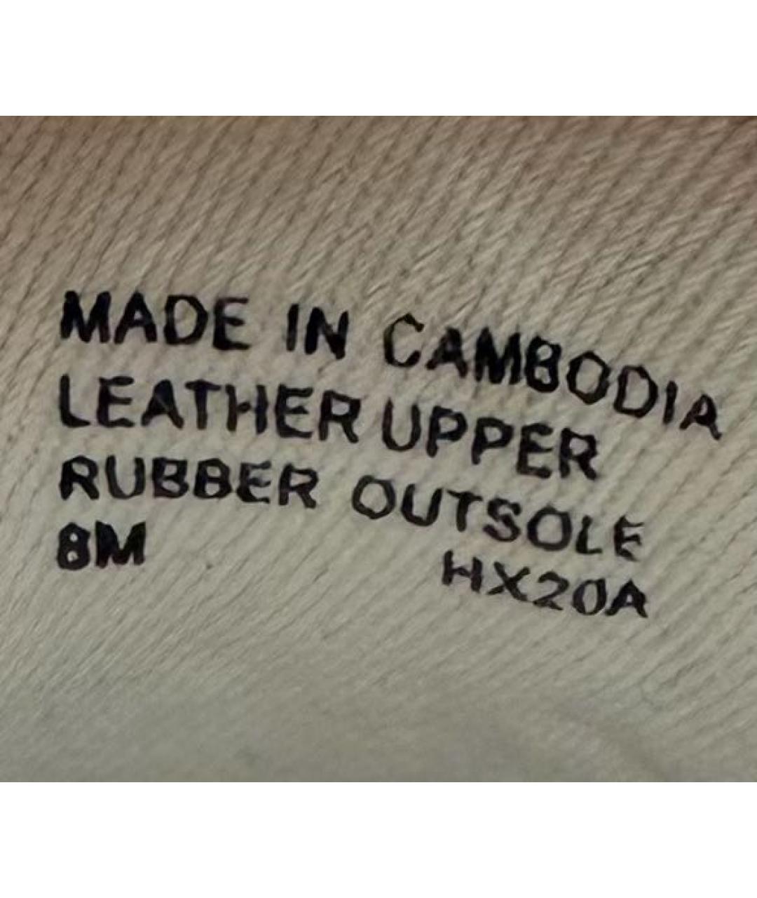 MICHAEL KORS Белые кожаные кеды, фото 5