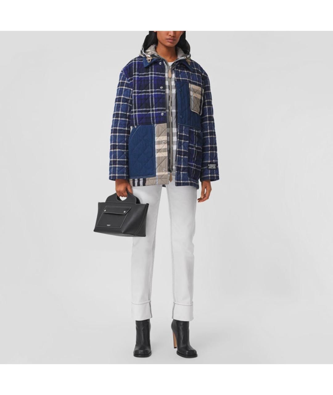 BURBERRY Синяя куртка, фото 2