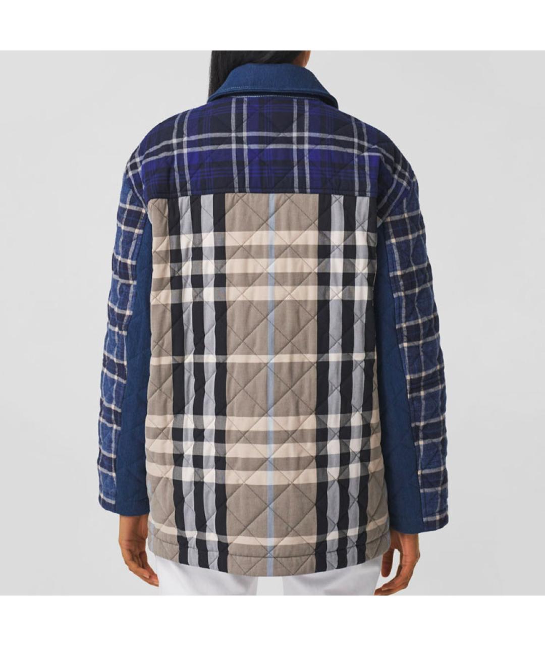 BURBERRY Синяя куртка, фото 3